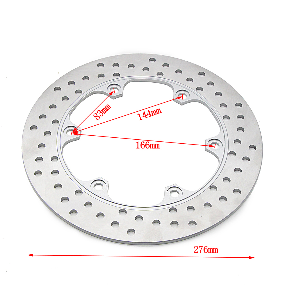 276 ミリメートルオートバイフロントブレーキディスクロータ - Brake Rotor のレビューと価格
