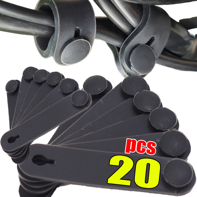 1-20 個オートバイゴムフレーム固定ケーブル配線ハーネス電 - Motorcycle Brake Cable のレビューと価格