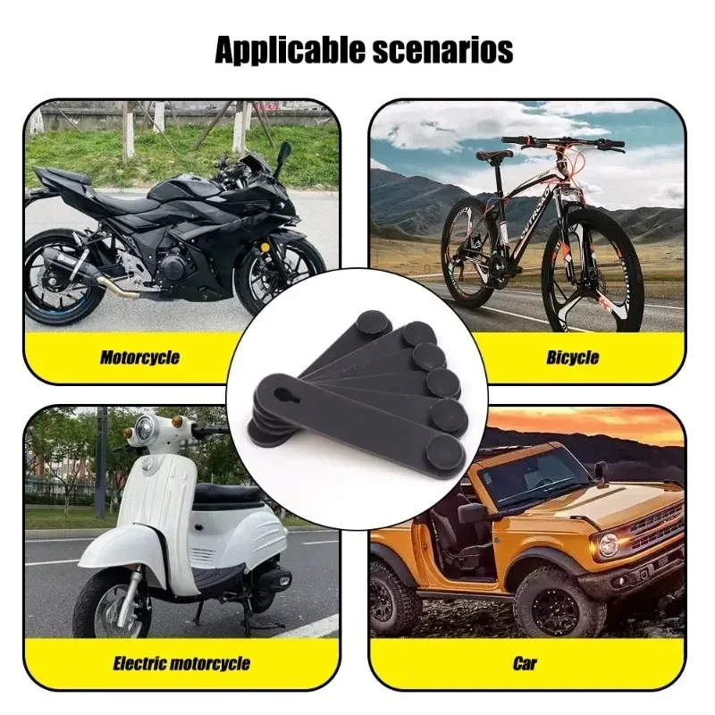 1-20 個オートバイゴムフレーム固定ケーブル配線ハーネス電 - Motorcycle Brake Cable のレビューと価格