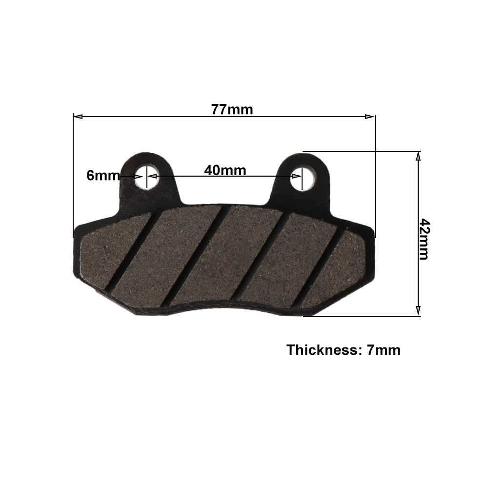 GY6スクーター、モペット、49、50、90、110、125 - Brake Pads Bike のレビューと価格