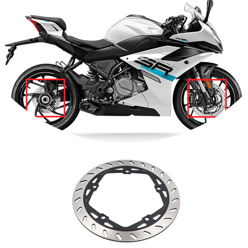 CFMOTO 250SR フロント＆リアブレーキディスク 2 - Brake Rotor のレビューと価格